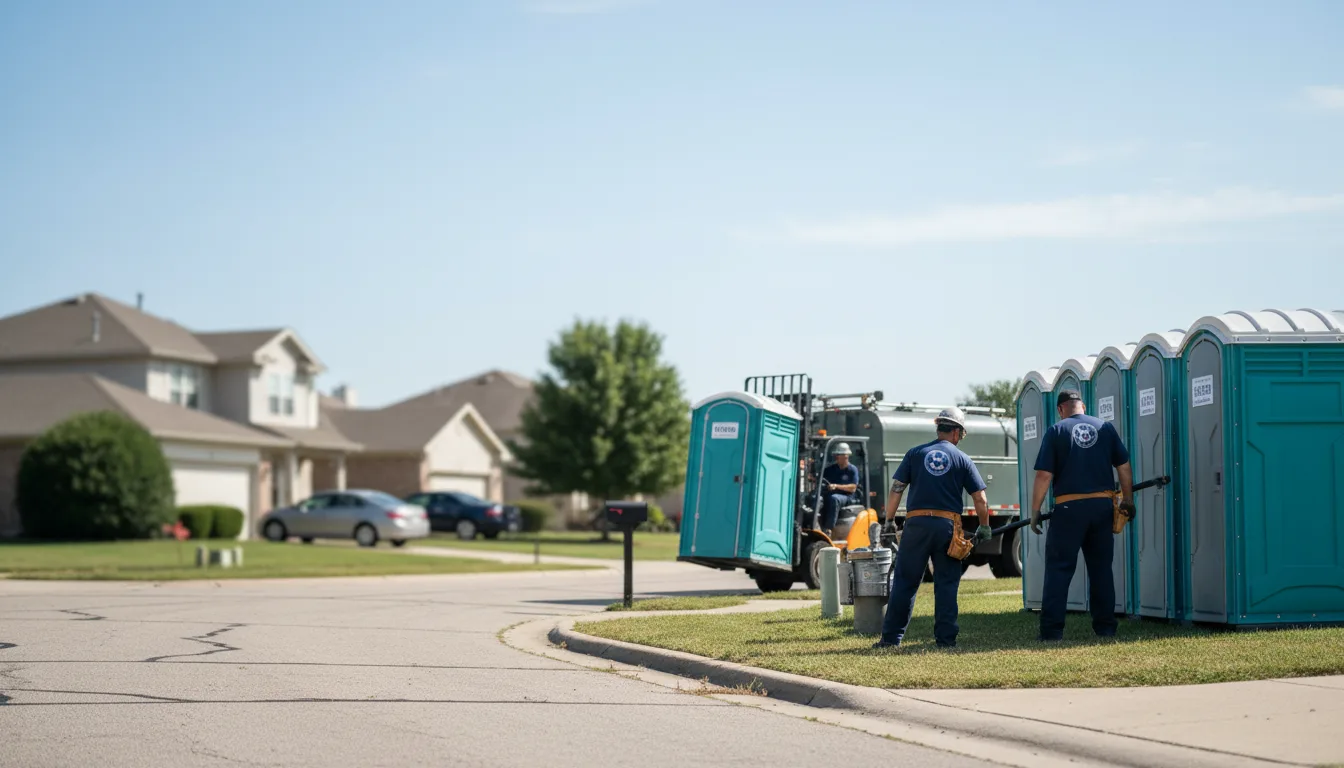 Porta Potty Rental in Saint David, IL near me